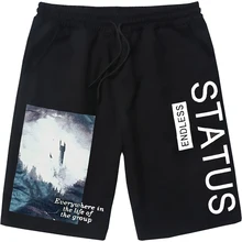 Плюс размер 2xl-7xl 8xl летние большие мужские шорты мужские больших размеров Хип-хоп Короткие свободные брюки мужские шорты