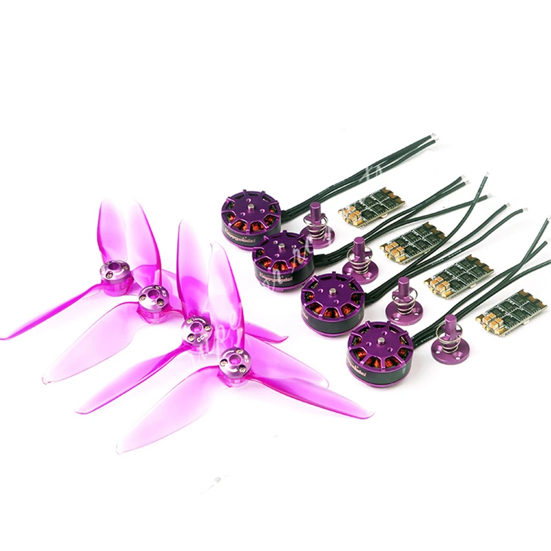 

Happymodel SE2306 KV2700 Brushless Motor BS30D BLHELI_S 30A ESC 5063 Quick Installation Propeller for FPV Free Style Drone Racer