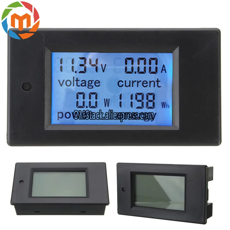 DC-100A-Digital-LED-Power-Meter-Monitor-Power-Energy-Voltmeter-Ammeter-watt-meter-voltage-meter