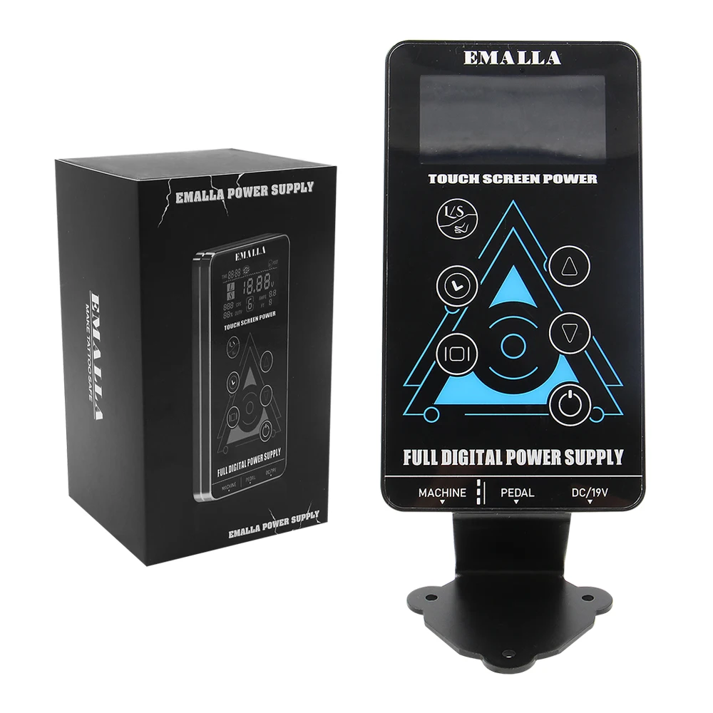 Newest Full Digital Tattoo Power Supply Touch Screen Intelligent LCD Makeup Dual | Красота и здоровье