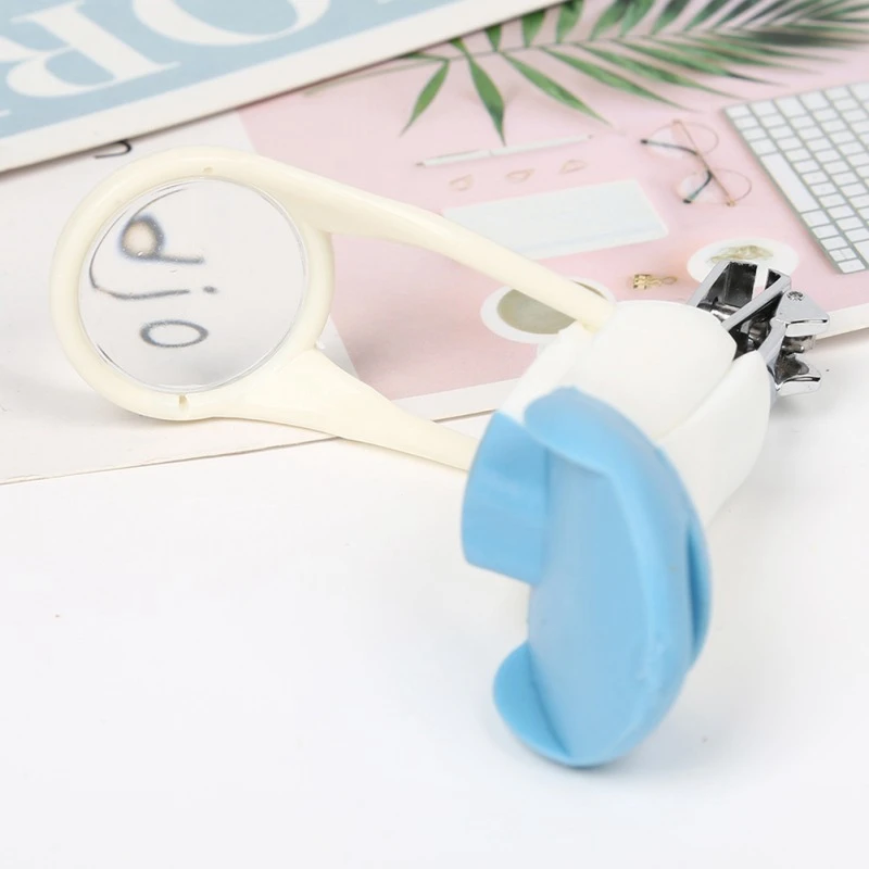 Baby Safe детей Nail Clipper милый анти-клип мясо с лупой младенческой Finger триммер для собак Уход за детскими ногтями резаки для ногтей