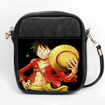 

New fashion one piece luffy Sling Bag Custom Women Sling Shoulder Bags Leather Mini Girls Tote Party Bag DIY Sling Bag