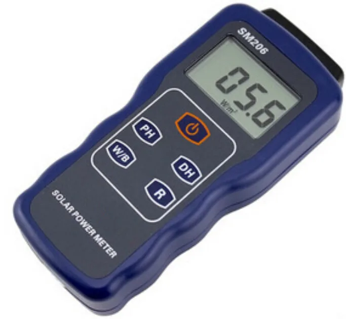 

Portable Solar Power Meter For Solar Research And Solar Radiation Measurement SM206