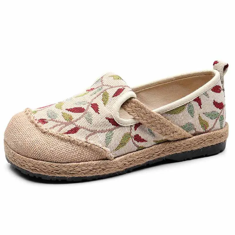 

Factory Price Women Summer Flat Shoes Breathable Female Loafers Comfortable Mother's Walking Shoes Soft Nurse Footwear