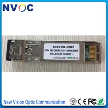 10G CWDM-SFP-LR 10 Гбит/с CWDM 1470nm 1530nm 20 км DDM SFP волоконный трансивер, двойной LC 10G CWDM SFP+ трансивер