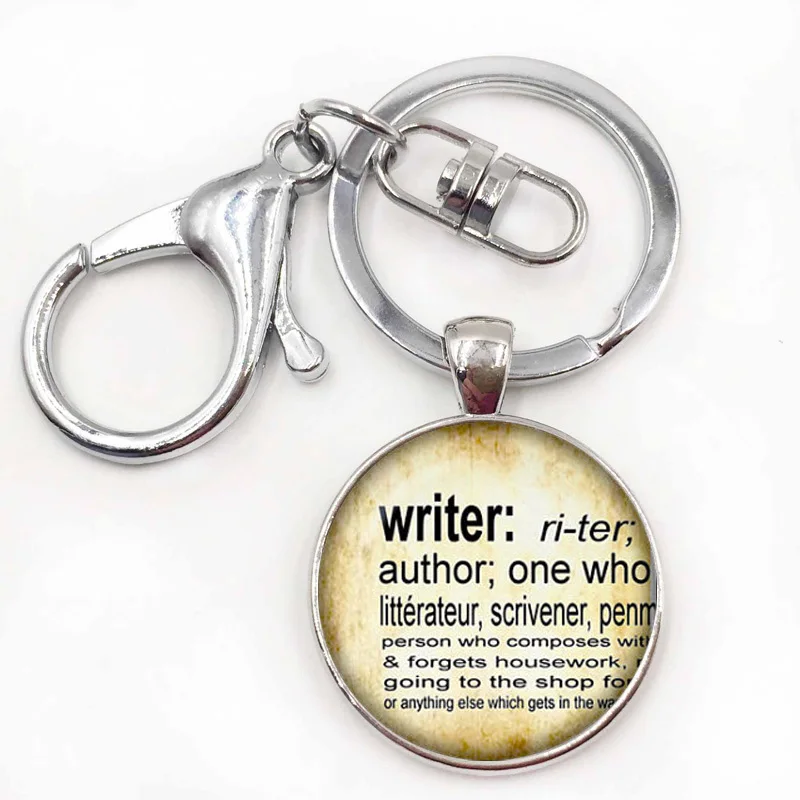 10silver keychain.