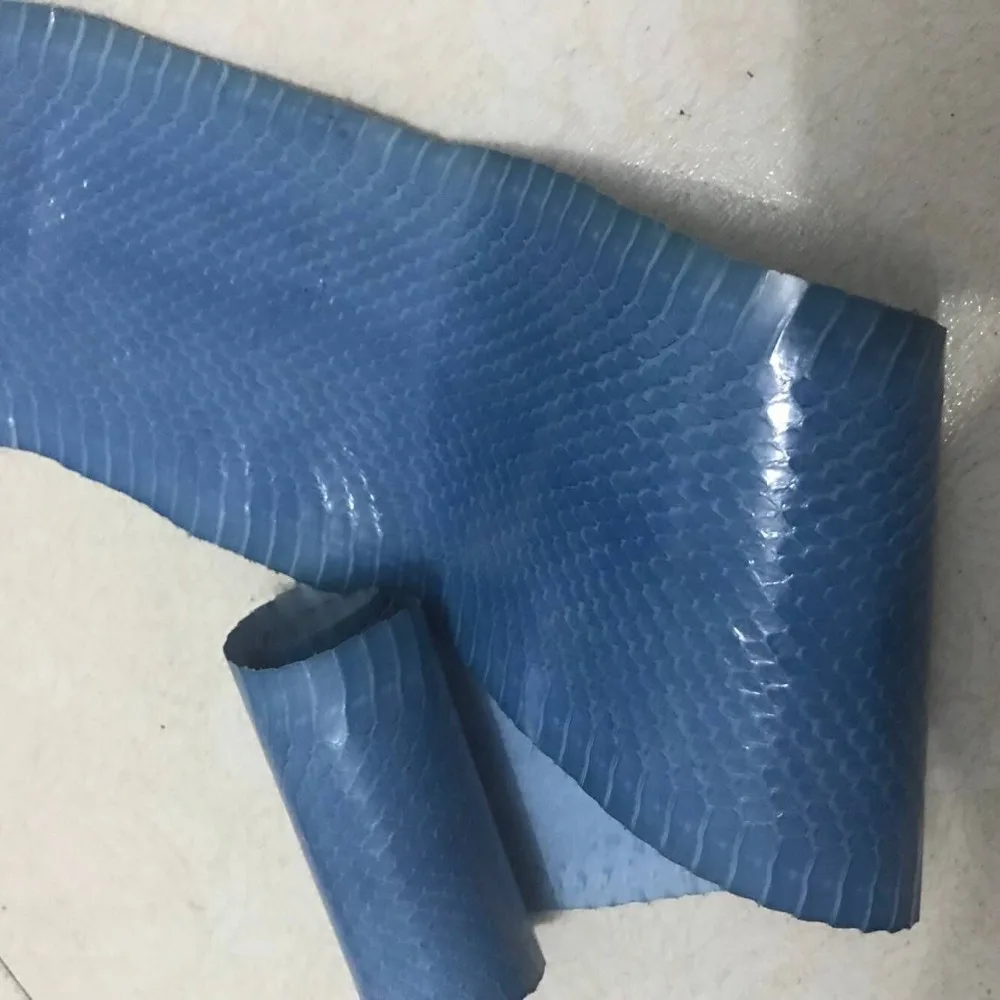 

WS008 Bule Color Skin for Leather Craft Leather DIY Material