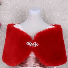 Женская зимняя Свадебная шаль из искусственного меха теплый плащ для свадьбы искусственный мех Свадебная накидка Болеро Свадебная шаль вечерняя накидка для вечеринки