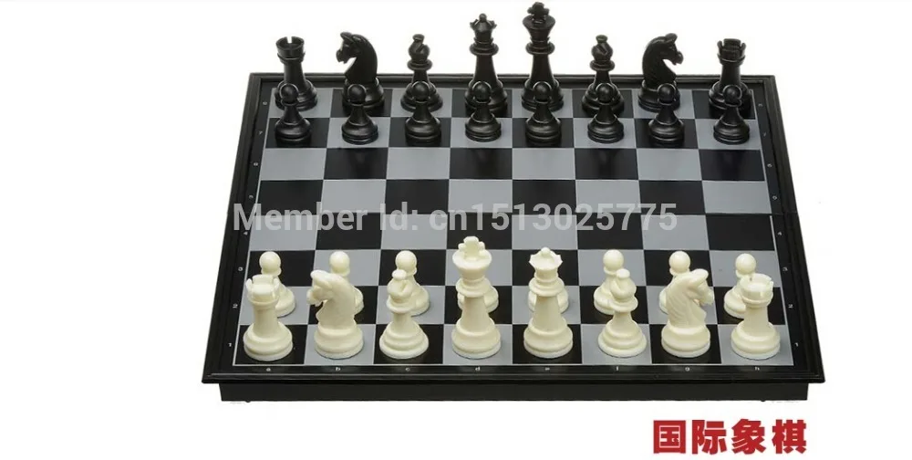 Набор Магнитных шахматных предметов в стиле Staunton коллекция Chessmen Портативная