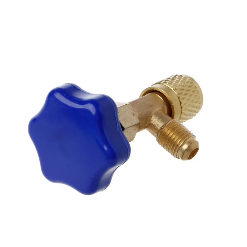1/4 SAE запорный клапан автоматический AC Can Tap открывалка для бутылок R22 R134a R410A