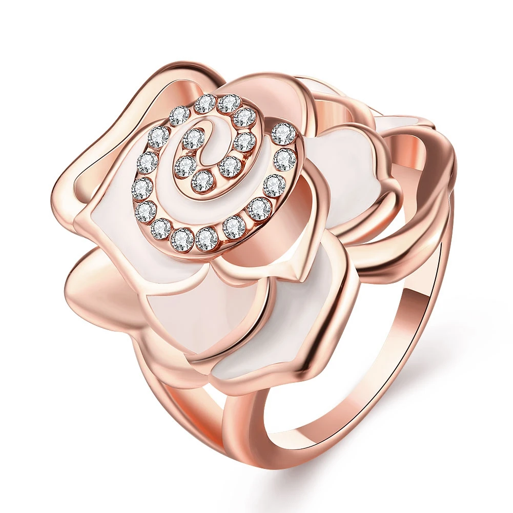 cz engagement ring women romantic selling flowers crystal point drill wedding rings prong setting female cubic - Selling Wedding Ring cz engagement ring women romantic selling flowers crystal point drill wedding rings prong setting female cubic - Selling Wedding Ring