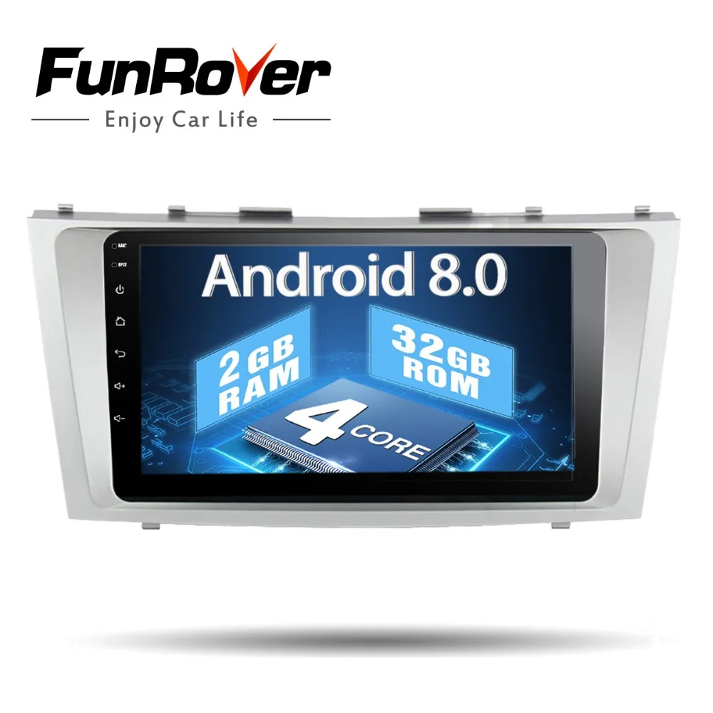 Funrover 2 Din Android 8.0 Car Dvd Player For Toyota Camry 2007 2008 2009 2010 2011 Car Radio Multimedia Gps Navigation Rds FM цена Funrover 2 Din Android 8.0 Car Dvd Player For Toyota Camry 2007 2008 2009 2010 2011 Car Radio Multimedia Gps Navigation Rds FM цены онлайн