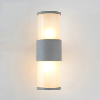 

Outdoor Waterproof E27 LED Wall Light Porch Lights Up Down Dual-Head Aluminum Wall Lamp for Balcony aisle Hallway mx5031703