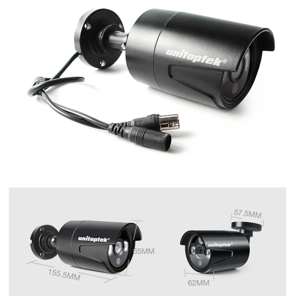 CMOS 1.0MP 2MP AHD камера HD 720P 1080P наружная водонепроницаемая IP66 цилиндрическая 3 шт.