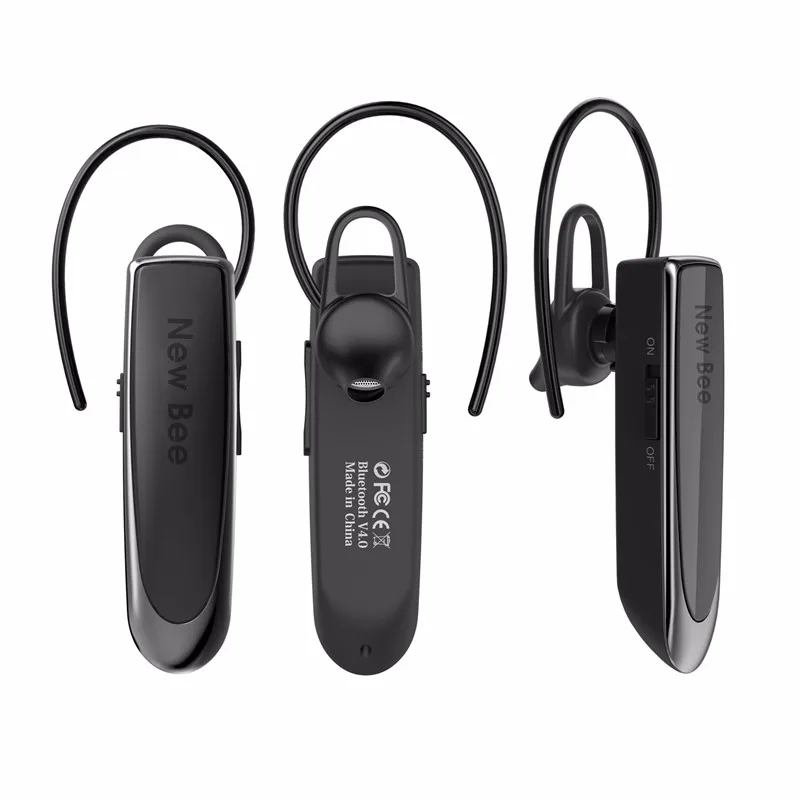 Блютуз черный наушник