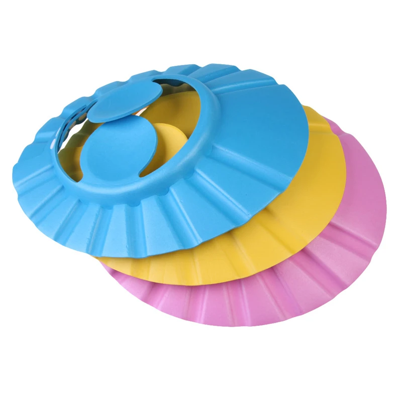 Adjustable Baby Hat Toddler Kids Bath Bathing Shower Cap Wash Hair Shield Direct Visor Caps For Children Baby Care Shower Adjustable Baby Hat Toddler Kids Bath Bathing Shower Cap Wash Hair Shield Direct Visor Caps For Children Baby Care Shower