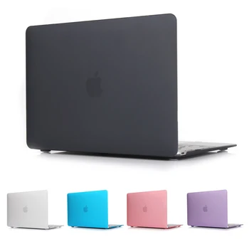 New Hard Crystal Matte Frosted Case Cover Sleeve for MacBook Air 11 A1465/ air 13 inch A1466 pro 13.3 15 A1278 retina 13 A1502