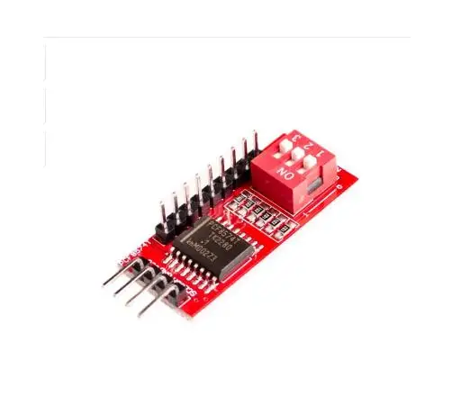 PCF8574 PCF8574T I/O для IEC IIC порт интерфейс Поддержка каскадные Расширенный модуль для Arduino Плата расширения Высокий Низкий уровень - Цвет: Красный