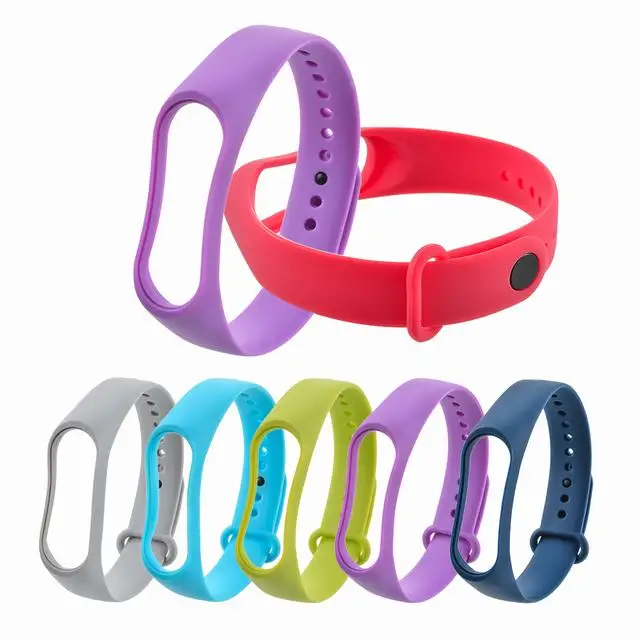 FUNIQUE Silicone Wrist Strap For Xiaomi Mi Band 3 Bracelet For Xiaomi Mi Band 3 FUNIQUE Silicone Wrist Strap For Xiaomi Mi Band 3 Bracelet For Xiaomi Mi Band 3