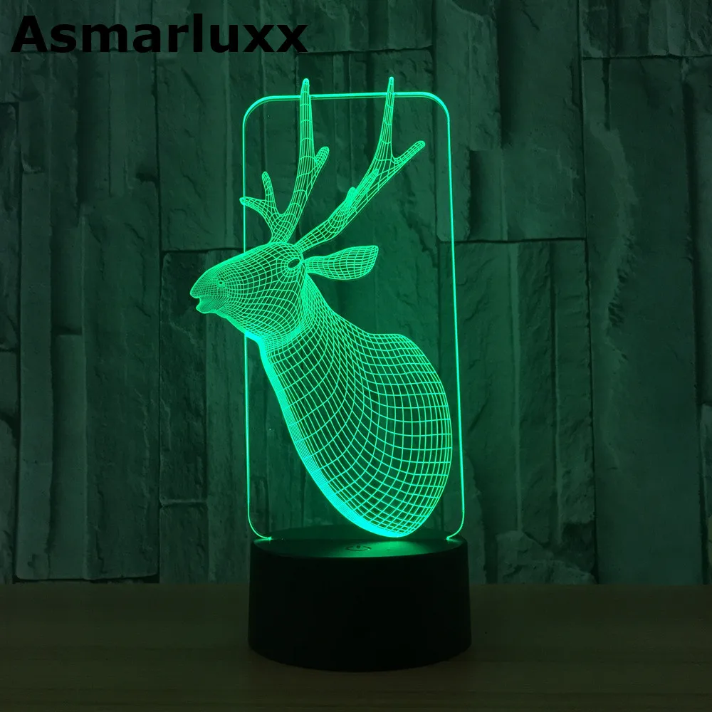 Asmarluxx 3d led lamp20032