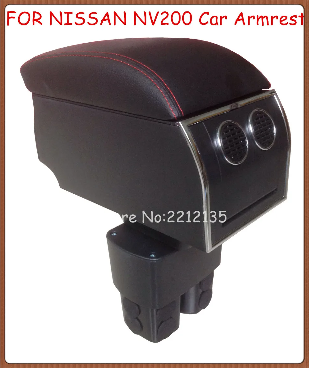 FOR NISSAN NV200 2010 ON 8pcs USB Armrest,All IN ONE Car center arm