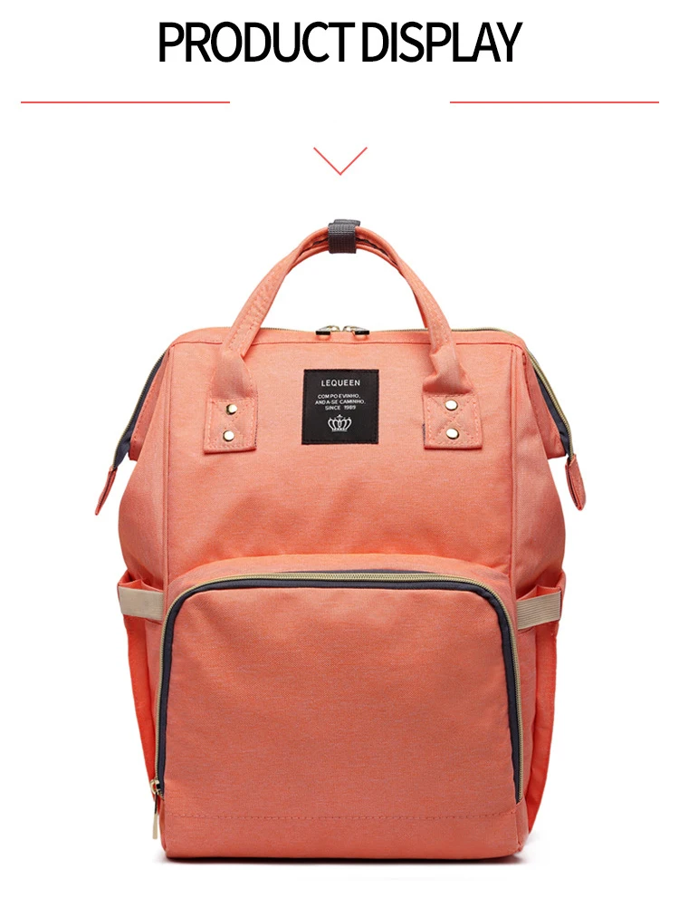 Fashion Brand Large Capacity Baby Bag Travel Backpack Designer Nursing Bag for Baby Mom Backpack Women Carry Care Bags