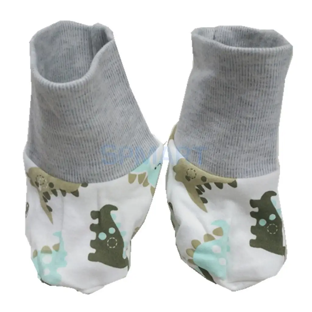 Lovely 6 Pieces Baby Dolls Clothes Rompers Pants Socks Hat Bib for 22-23inch Reborn Girl Boy Doll Pajamas Sleepwear