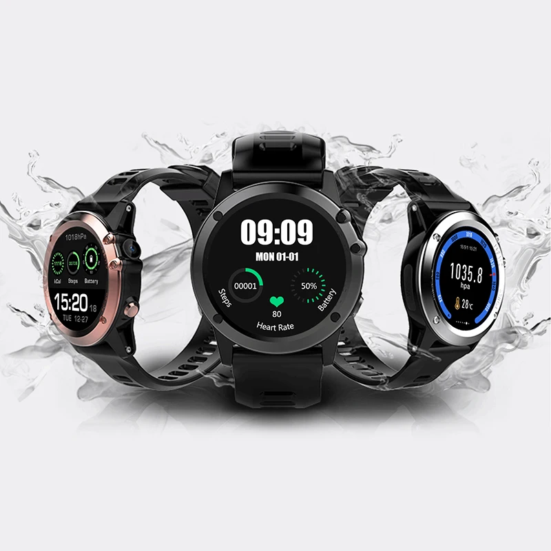 

Professional Waterproof smart watch heart rate tracker 3G call WiFi download GPS gravity sensing for sport waterproof smartwatch