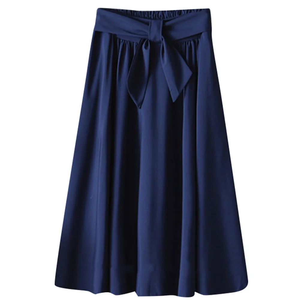 Женская юбка, женская мода, женские летние юбки с ремнем, школьная юбка трапециевидной формы, May24