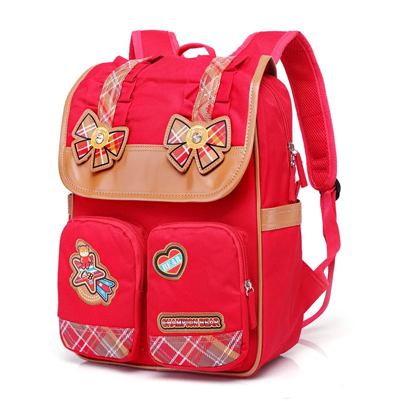 Oxford Girls School Bags Fashion Children Backpack Kids Bag Princess