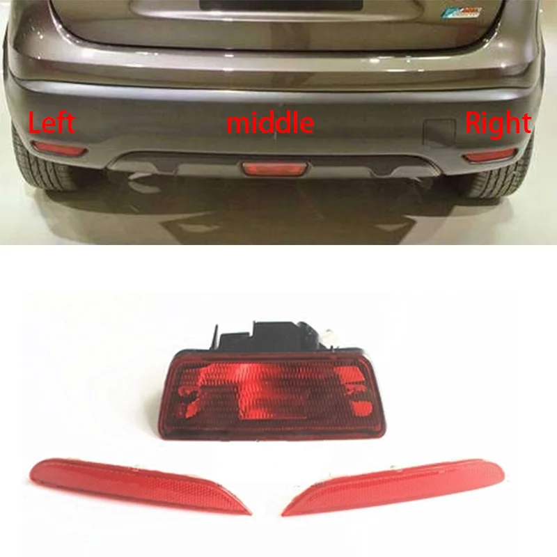 

Rear Bumper Reflector foglight fog light lamp For Nissan Qashqai 2016 2017 2018