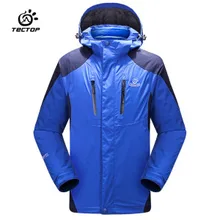 Tectop/зимнее Детское пальто для мальчиков и девочек+ пуховая подкладка, уличные куртки, тепловое водонепроницаемое ветрозащитное дышащее Походное пальто