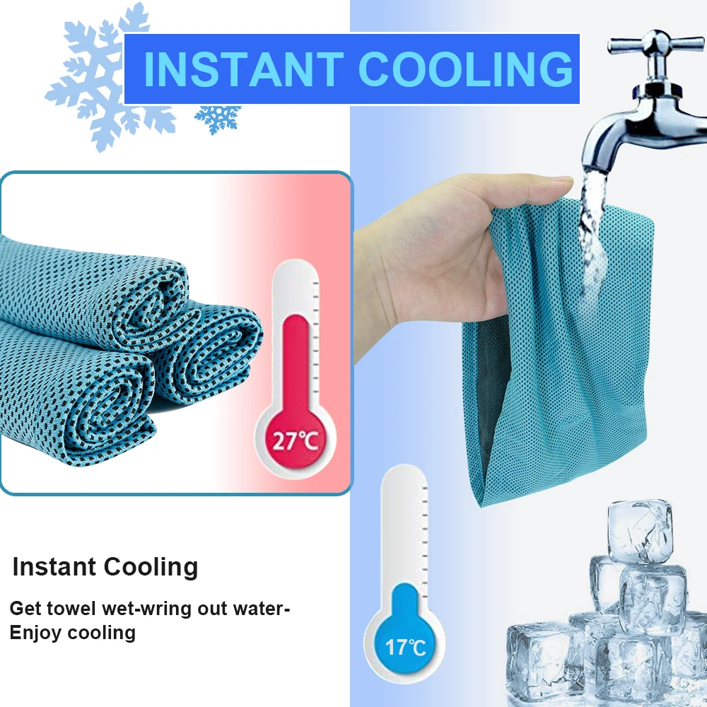 Instant Ice Cooling Dog Bandana Summer Dog Colling Collar Pet Scarf for Small Dogs collar perro for Chihuahua French Bulldog