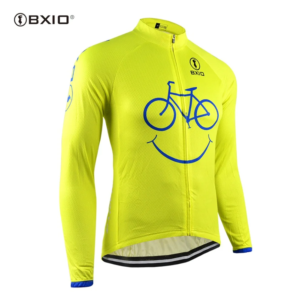 BXIO New Long Sleeves Cycling Jersey 4 Seasons Comfortable Fitting MTB ...