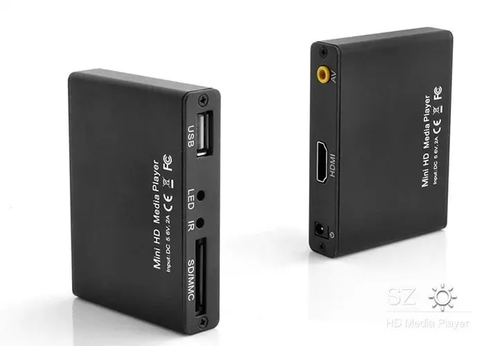 1080 P полный HDD Media Player YPrPb HDMI/AV SD/MMC MKV AVI rmvb видео плеер с Дистанционное управление