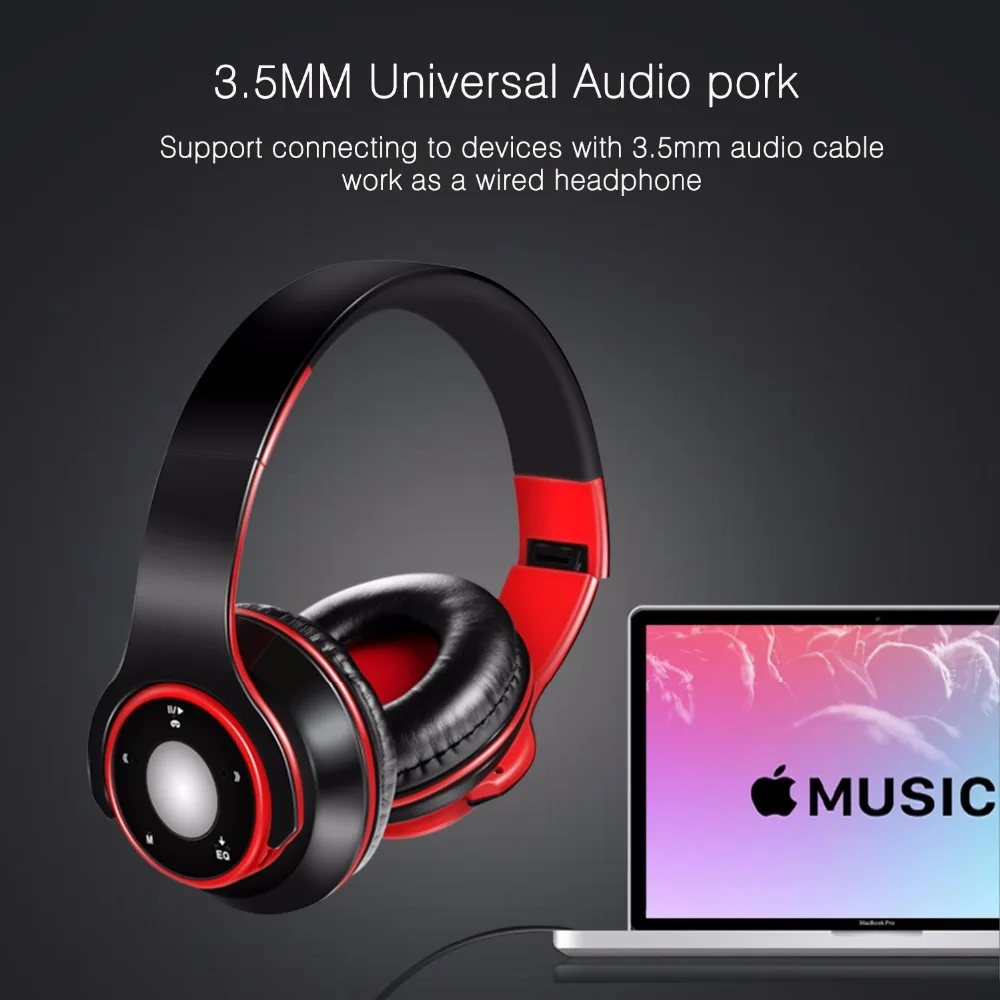 Fone de Ouvido Estéreo sem Fio Isolamento de Ruído Passivo para Iphone Bluetooth Portátil Tablet Xiaomi Samsung Galaxy pc - Image 3