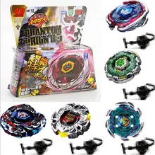 Bayblde brinquedos 4d luta rápida mestre de metal girando topo 4d lançador aperto conjunto coleção bb105 bb106 bb108 bb114 bb117 bb118