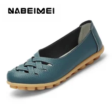 Women s shoes Pig Leather Flat with Superstar Big size 34 44 Oxford shoes women loafers