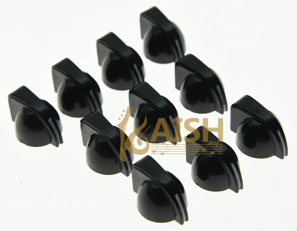 Pack of 50 Black Guitar Chicken Head Knob Guitar Mini AMP Effect Pedal