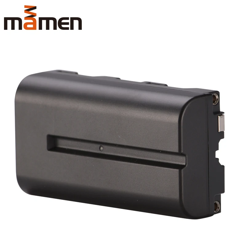 Mamen NP F550 ЖК-дисплей USB Dual Зарядное устройство цифровой NP-F550 7,4 V 2400 мА/ч, Камера Li-Батарея для sony RV100 RV200 CCD SC5 SC5/E SC55 SC55E