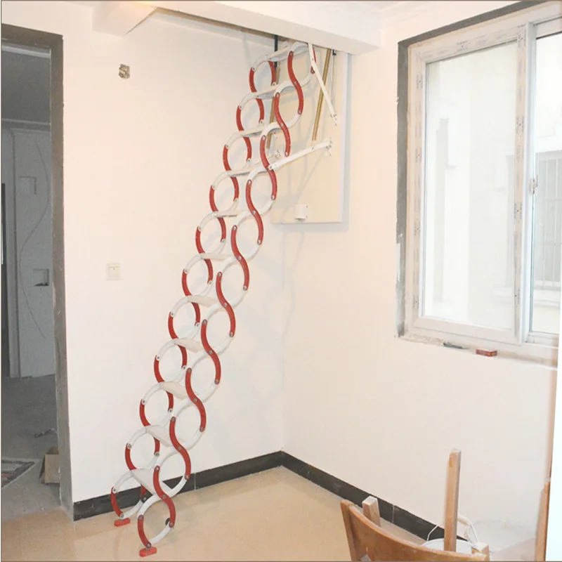 Buy Electric remote control automatic attic retractable stairs home