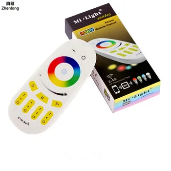 

2.4G LED RGB Controller Touch Remote Control DC12-24V for RGB LED Strip Bulb Downlight RGBW Remote Wireless Intelligent Control