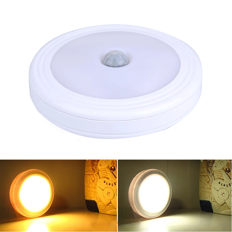 Wireless Motion Sensor Pir Night Light Led Wall Lights