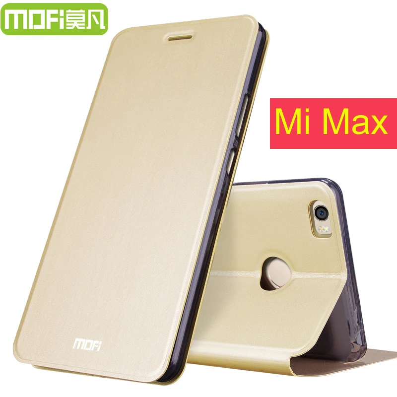 Xiaomi mi max чехол Mofi 64gb кожаный флип 32gb funda xiaomi yzp 6 44 coque s|flip cover|case casecase |
