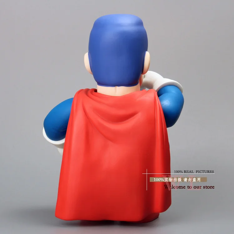 Аниме мультфильм Dr. Slump Arale Шут Супермен ПВХ фигурка Коллекция Модель игрушки
