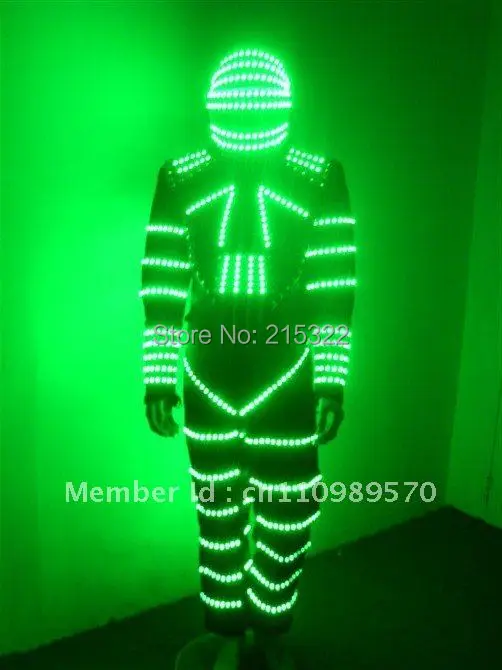 

LED Costumes / LED robot suit / LED Dance costume / LED Light costume