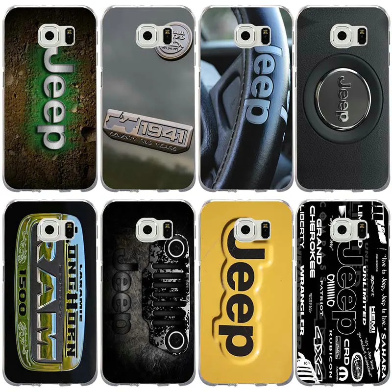 

Fashion Jeep Sport Logo Soft Silicone TPU Phone Case for Samsung Galaxy Note 2 3 4 5 8 S2 S3 S4 S5 Mini S6 S7 S8 S9 Edge Plus
