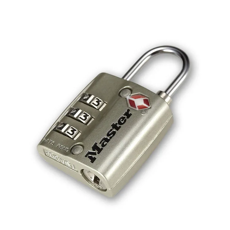 Master Lock TSA Luggage Strap Locks Digit Metal Alloy Password Customs Luggage Padlocks Combination Suitcase Padlock Travel (3)