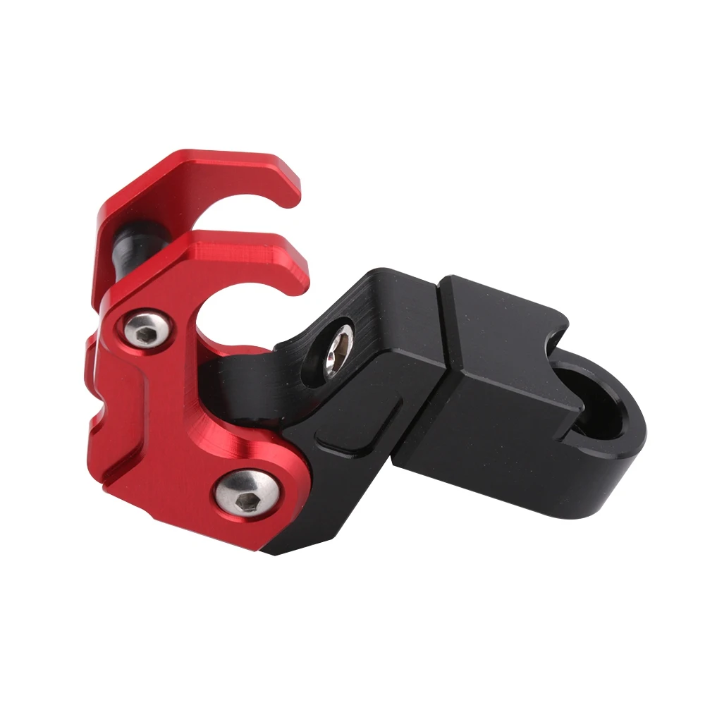 SMOK Motorcycle Accessories CNC Aluminum Alloy Folding Hanger Hook For Honda All New Forza 300 2018 (10)