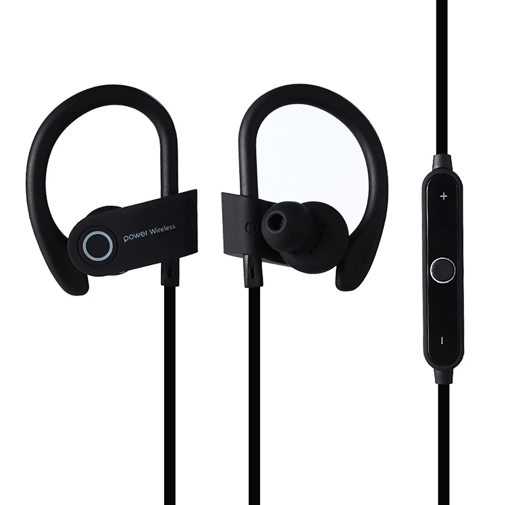 2019 Chineon Waterproof Sweatproof Wireless Bluetooth In Ear Sport Headphone Headset with Mic